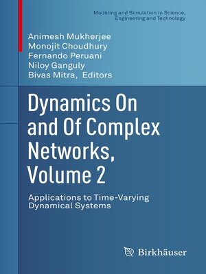 cover image of Dynamics On and of Complex Networks, Volume 2